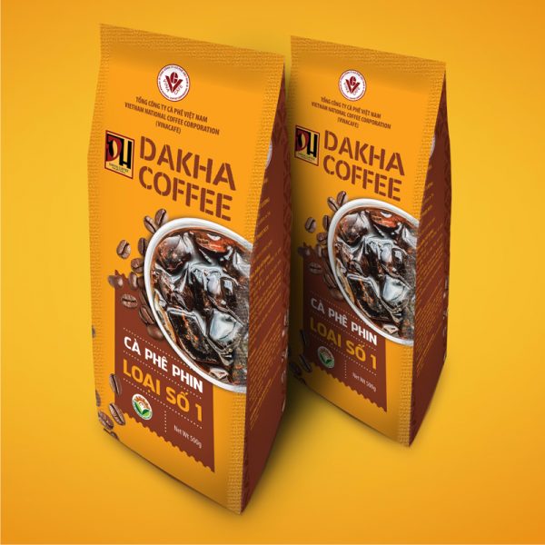 Cà phê Đắk Hà chế phin số 1 (0,5 kg/gói)